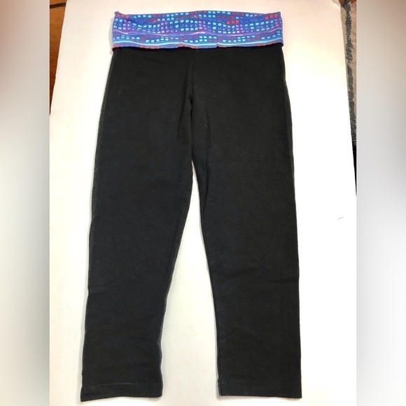 AERIE Slim Gym Crop Black Yoga Workout Leggings Size XS - Picture 5 of 9